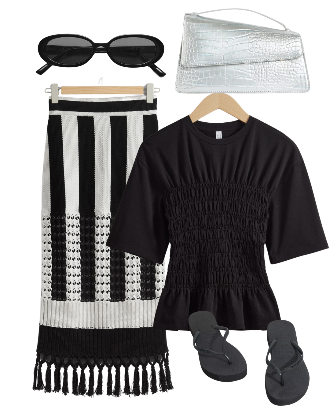 How to style: Den stickade kjolen - 6 olika outfits att inspireras av