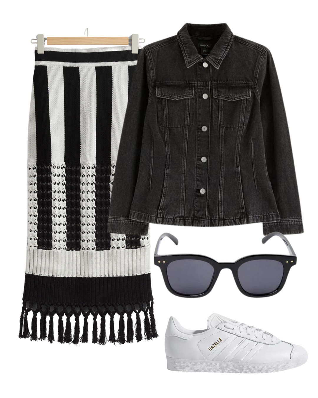 How to style: Den stickade kjolen - 6 olika outfits att inspireras av