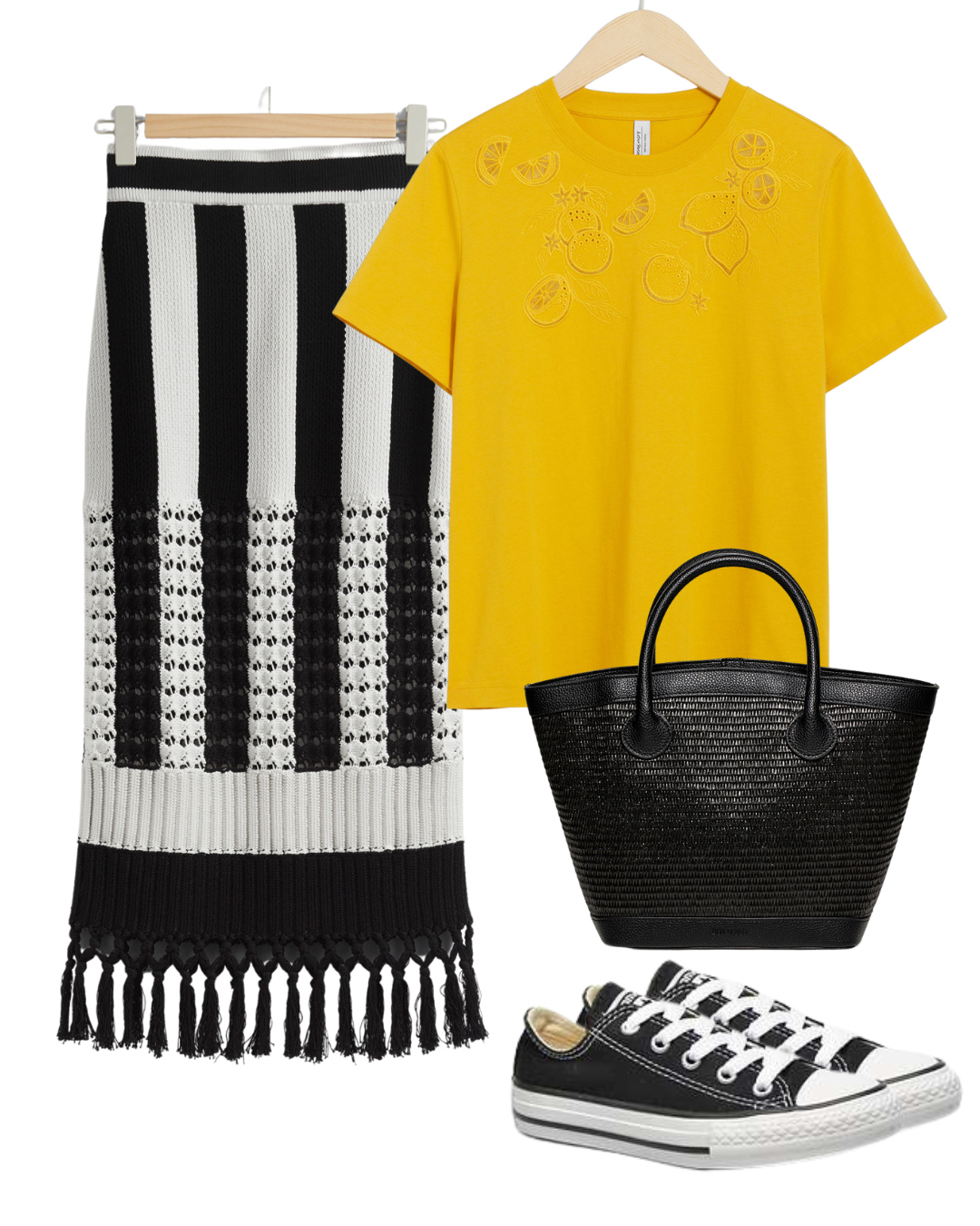 How to style: Den stickade kjolen - 6 olika outfits att inspireras av