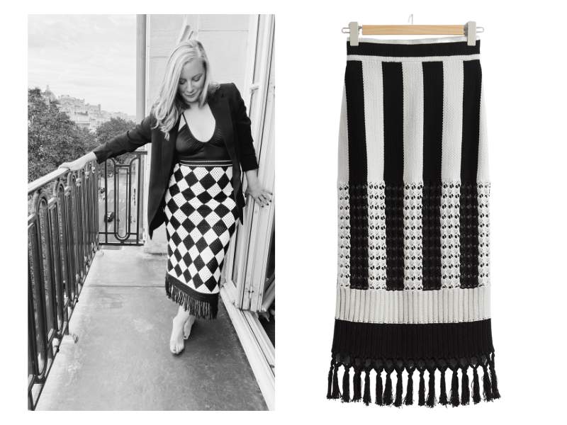 How to style: Den stickade kjolen - 6 olika outfits att inspireras av