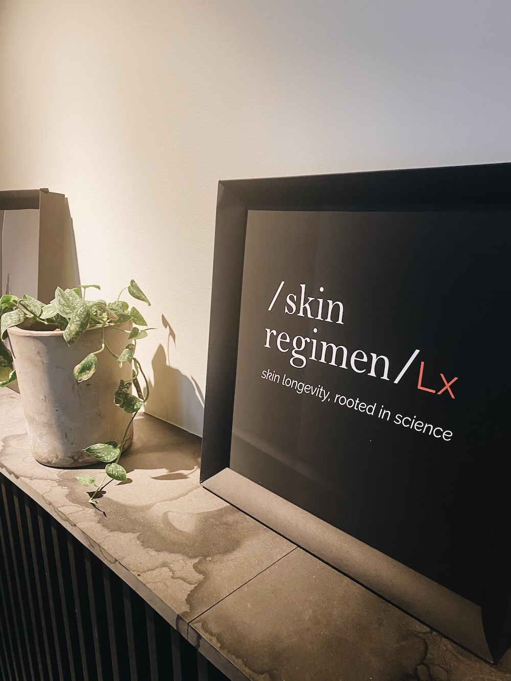 /skin regimen/ relaunch event