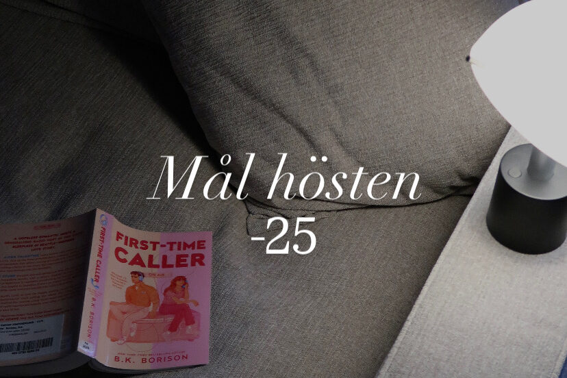 Mina mål för hösten 2025